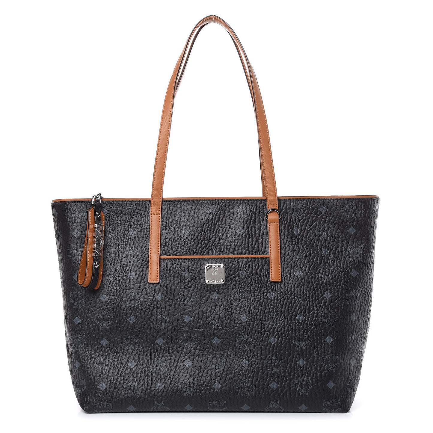 Visetos Medium Anya Shopper Tote Black