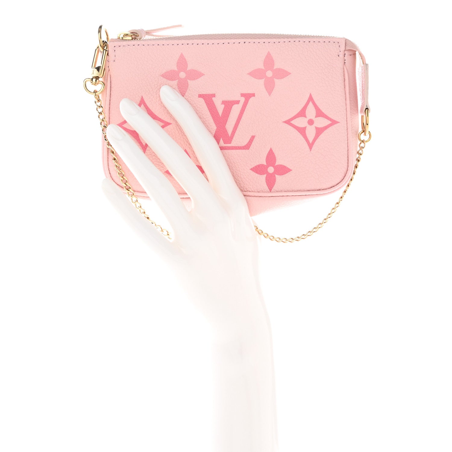 Louis Vuitton Empreinte Monogram Giant By The Pool Mini Pochette Accessories Bouton De Rose 2 of 9