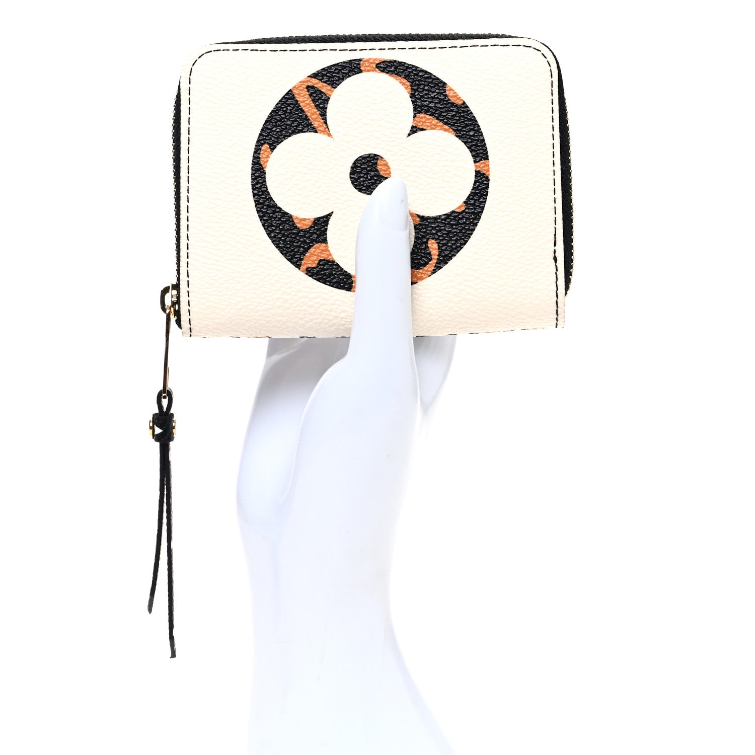 Louis Vuitton Monogram Giant Jungle Zippy Coin Purse Ivory 2 of 9