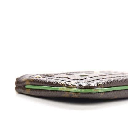 Louis Vuitton Monogram Perforated Key Pouch Green 6 of 9