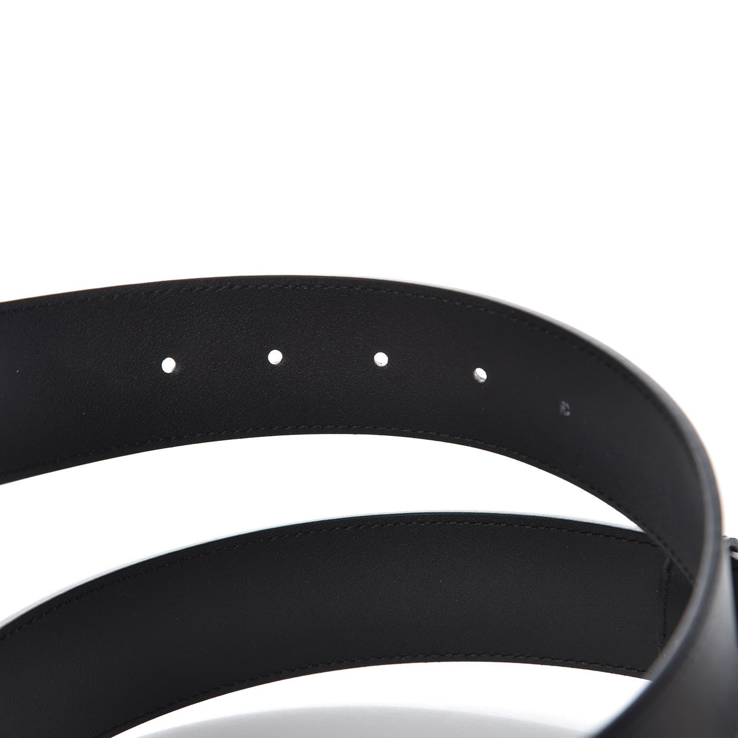 Gucci Calfskin Double G 40mm Belt 75 30 Black 4 of 6