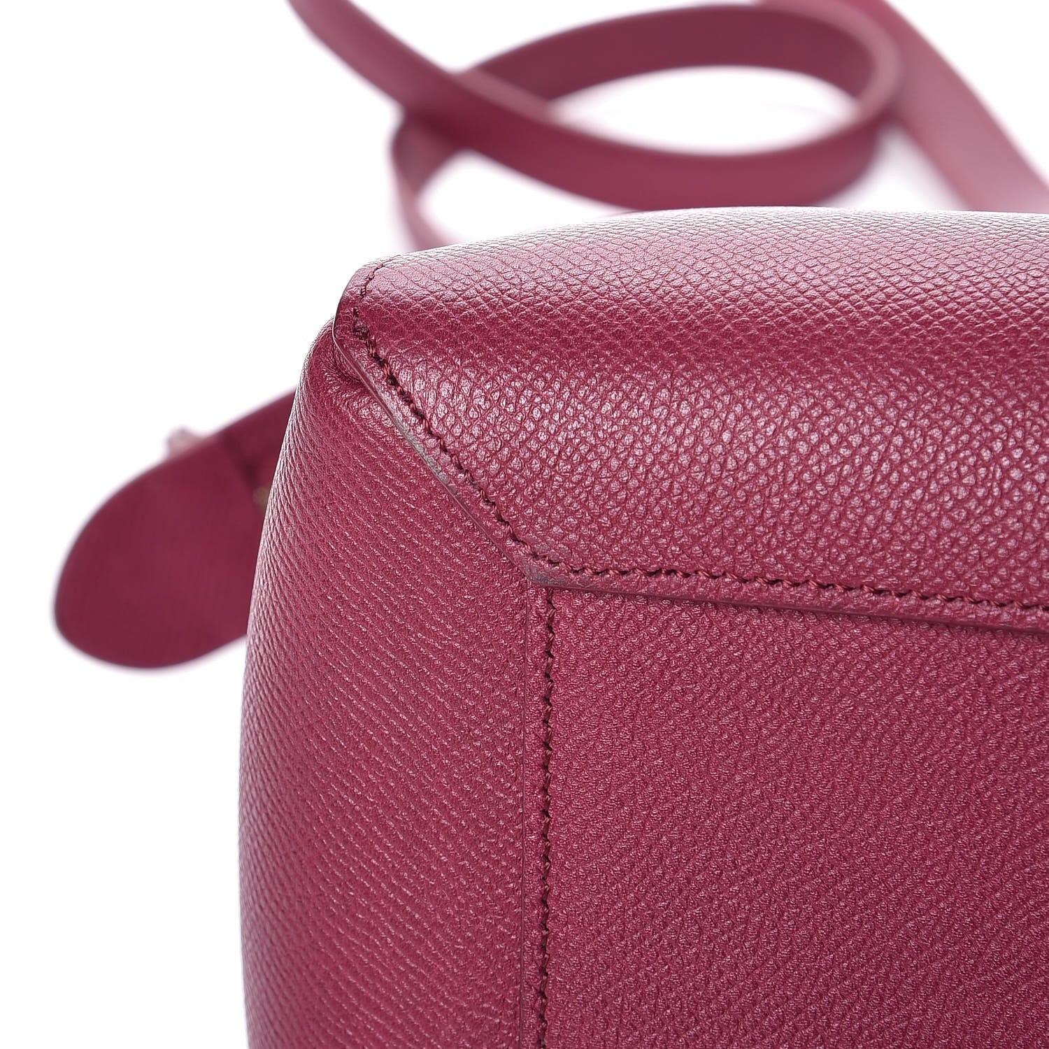 Celine Baby Grained Calfskin Micro Belt Bag Plum 11 of 14
