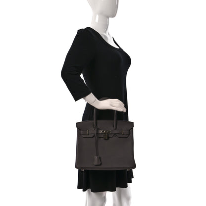 Hermes Togo Birkin 30 Etain 2 of 10