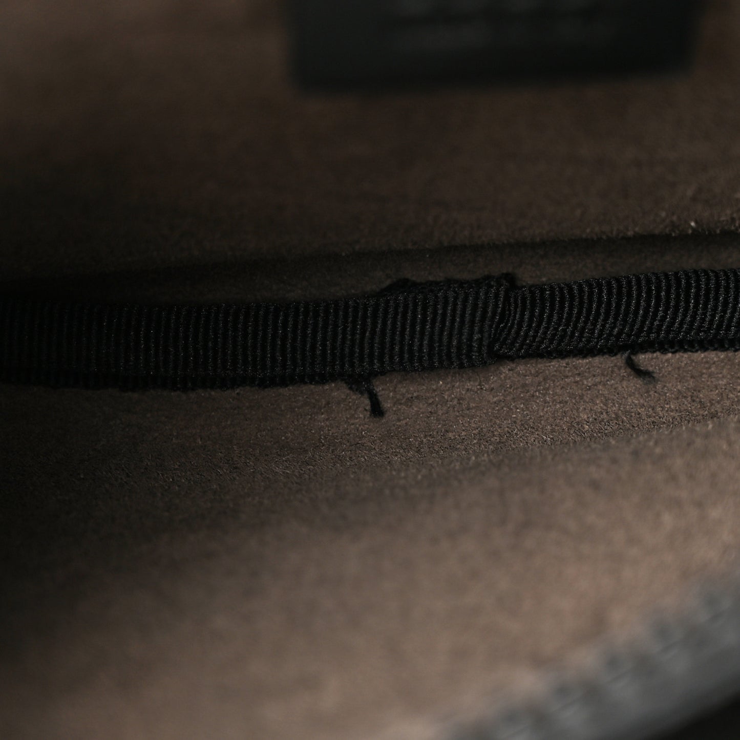 GG Supreme Monogram Belt Bag Black