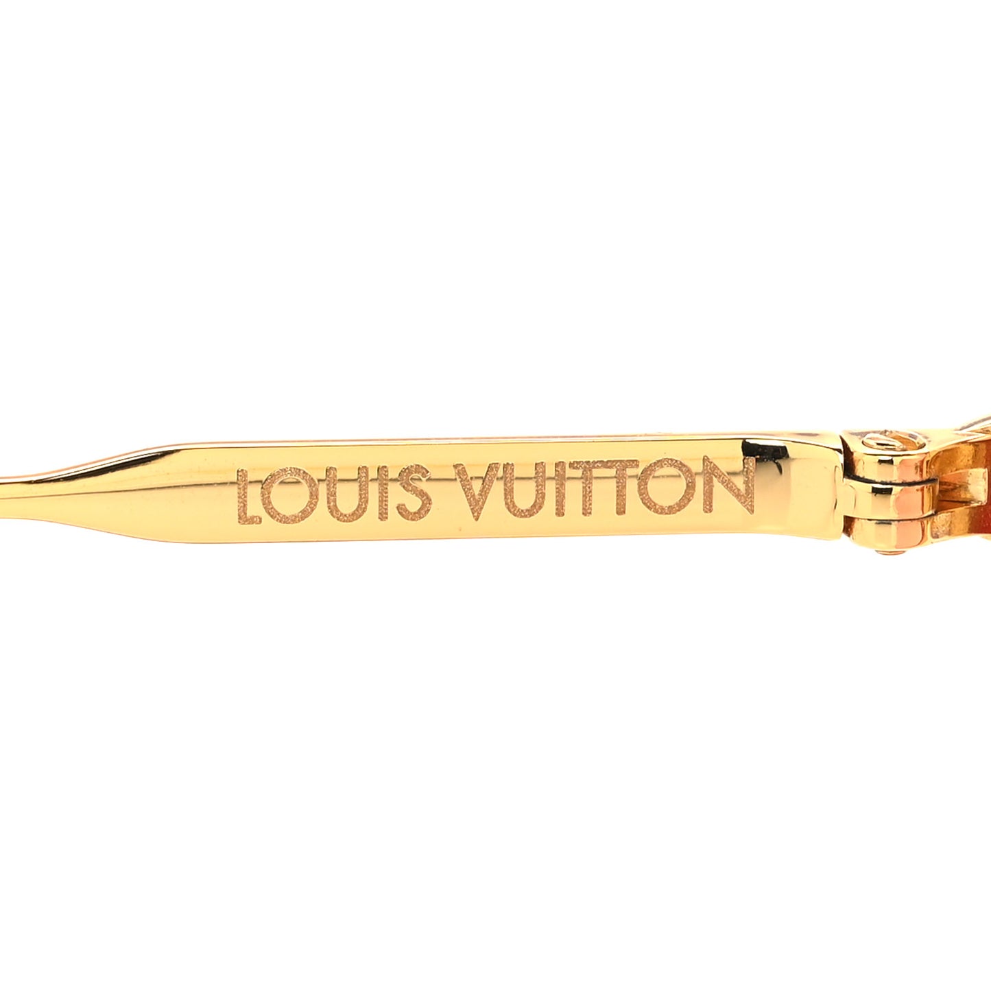 Metal Les Amants du Pont Neuf Sunglasses Z1384E Gold Pink
