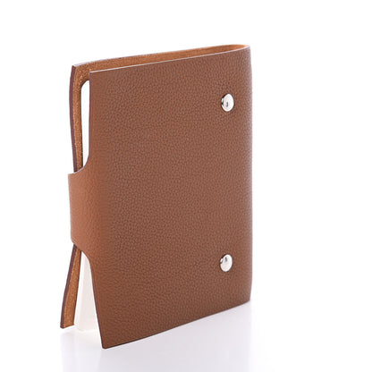 Hermes Togo Ulysse PM Agenda Cover Gold 2 of 5