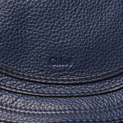 Chloe Calfskin Medium Marcie Round Crossbody Bag Royal Navy 8 of 14