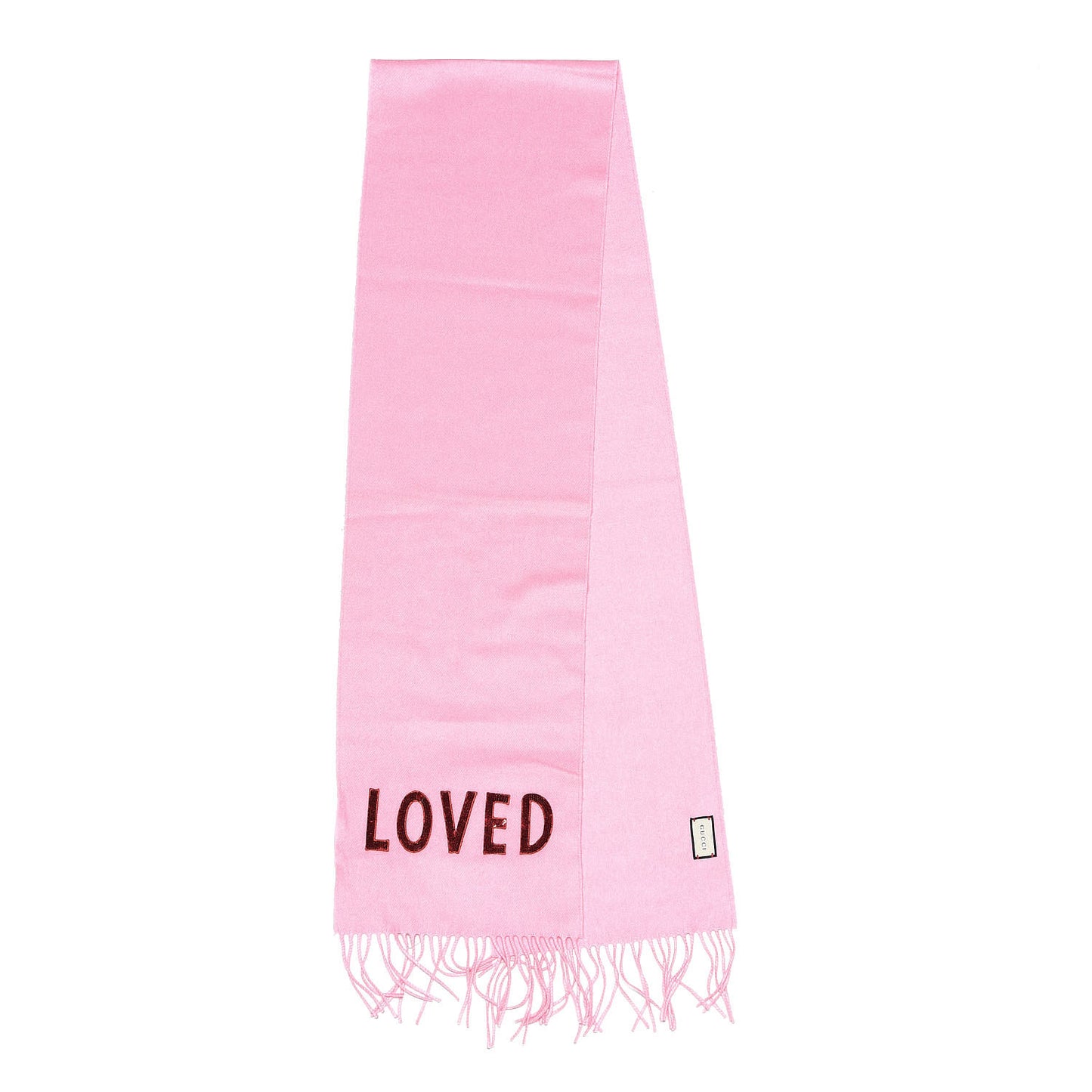 Silk Cashmere Sequins Lovesh Scarf Roseate