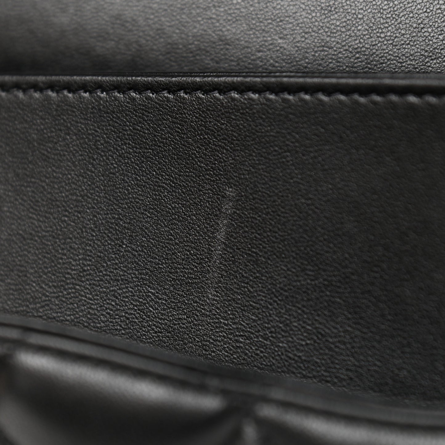 Lambskin Quilted Jumbo Double Flap So Black