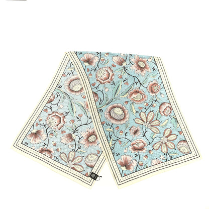 Gucci Silk Alsacienne Flower Print Scarf 2 of 3