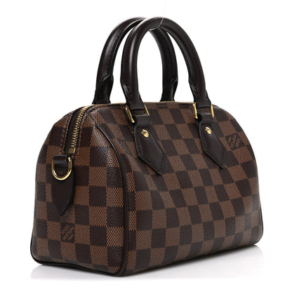 Louis Vuitton Damier Ebene Speedy Bandouliere 20 3 of 9
