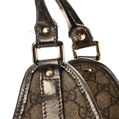 Gucci GG Plus Monogram Web Large Joy Shoulder Bag Metallic 12 of 12