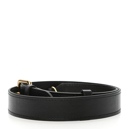 Louis Vuitton Calfskin Odeon PM Adjustable Shoulder Strap Black 4 of 8