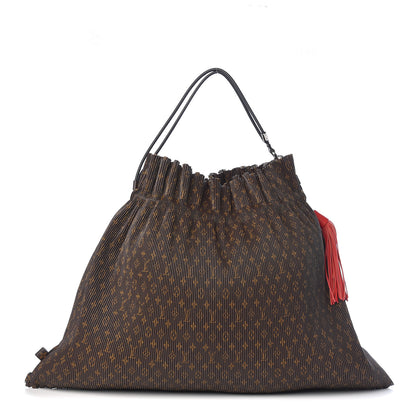 Louis Vuitton Monogram Canvas Pleated Explorer GM 1 of 10