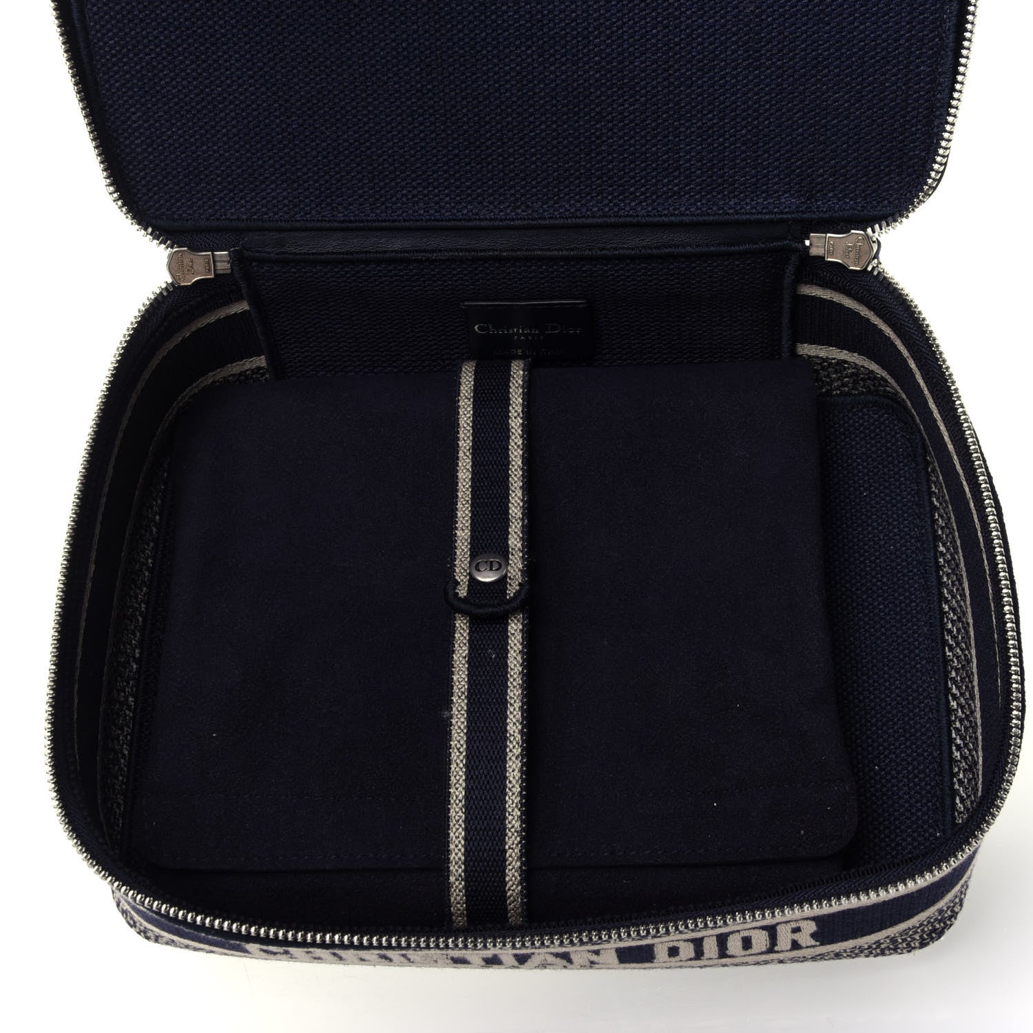 Christian Dior Oblique Beauty Case Blue 3 of 4