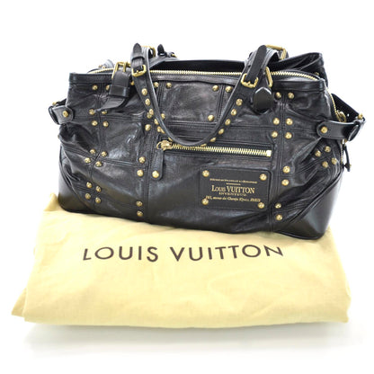 Louis Vuitton Lambskin Riveting Black 3 of 12