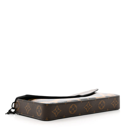 Louis Vuitton Monogram Animal Print Pochette Felicie Chain Wallet 5 of 8