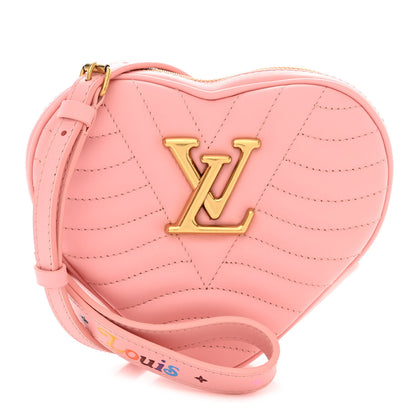 Louis Vuitton Calfskin New Wave Heart Bag Rose Pomettes 1 of 11