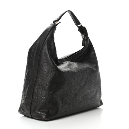 Gucci Guccissima Large Hobo Dark Brown 3 of 13