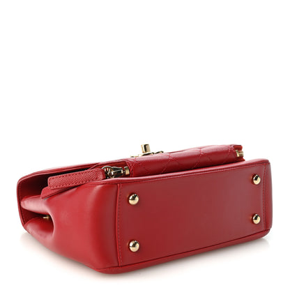 Chanel Caviar Quilted Medium Business Affinity Flap Red 4 of 10