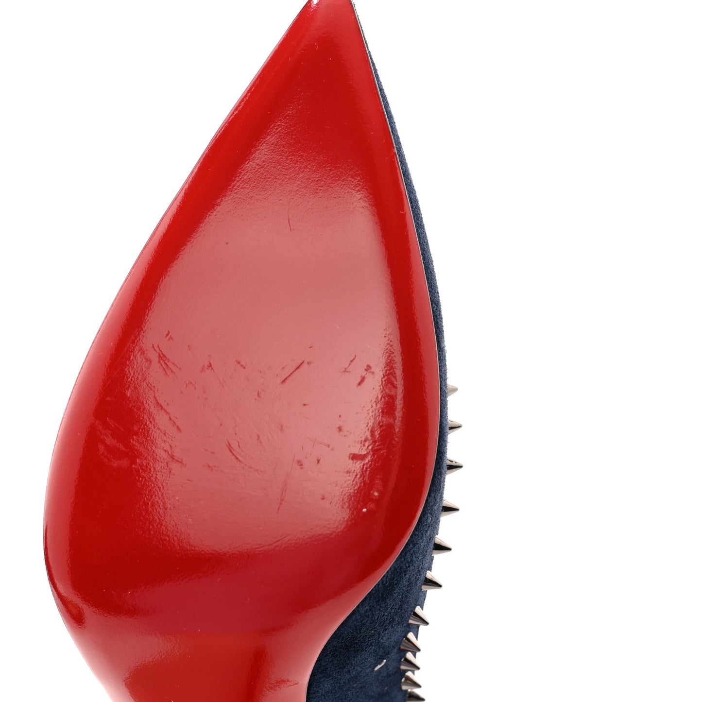 Veau Velours Studded Anjalina 85 Pumps 36 Marine