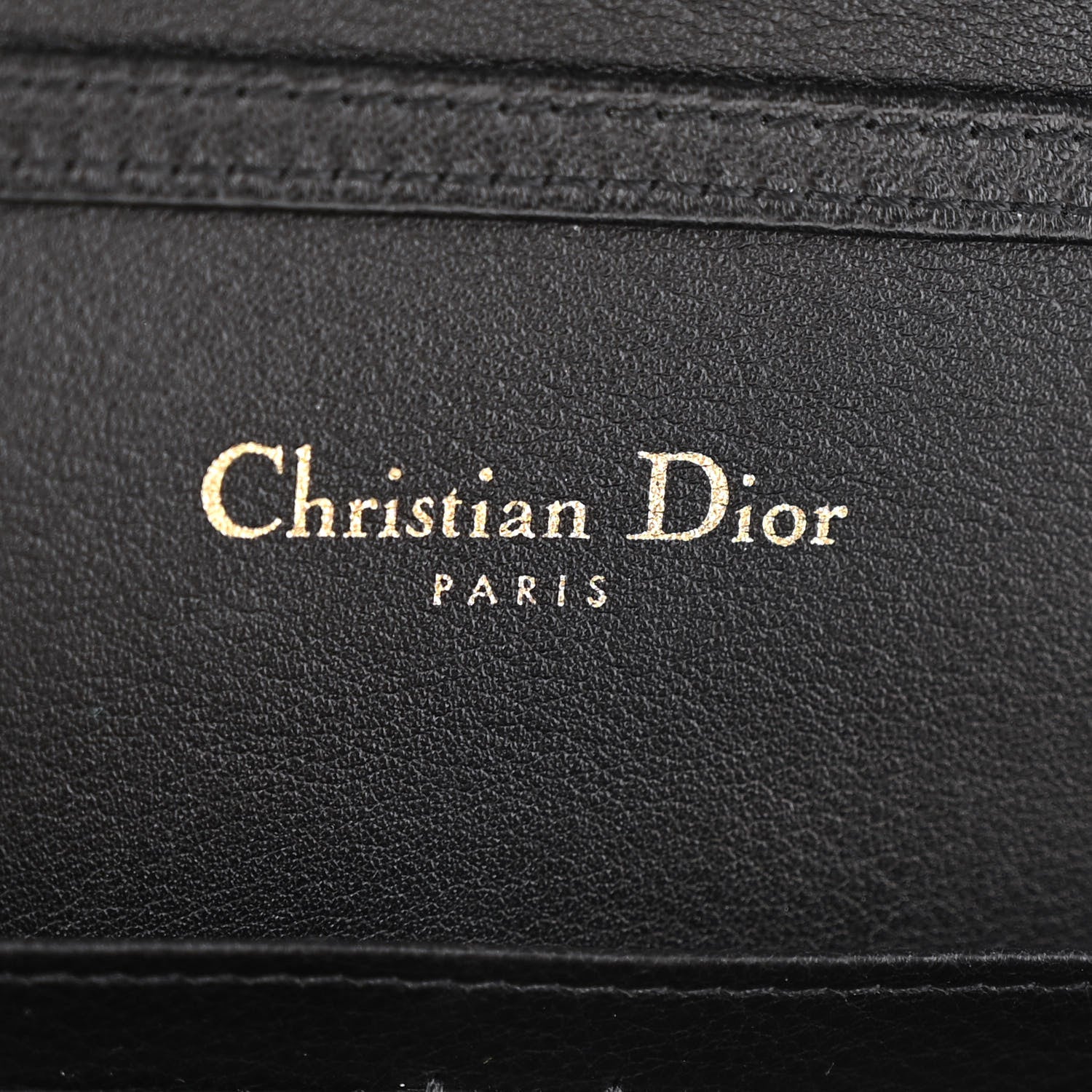 Christian Dior Patent 30 Montaigne Pouch Black 7 of 13