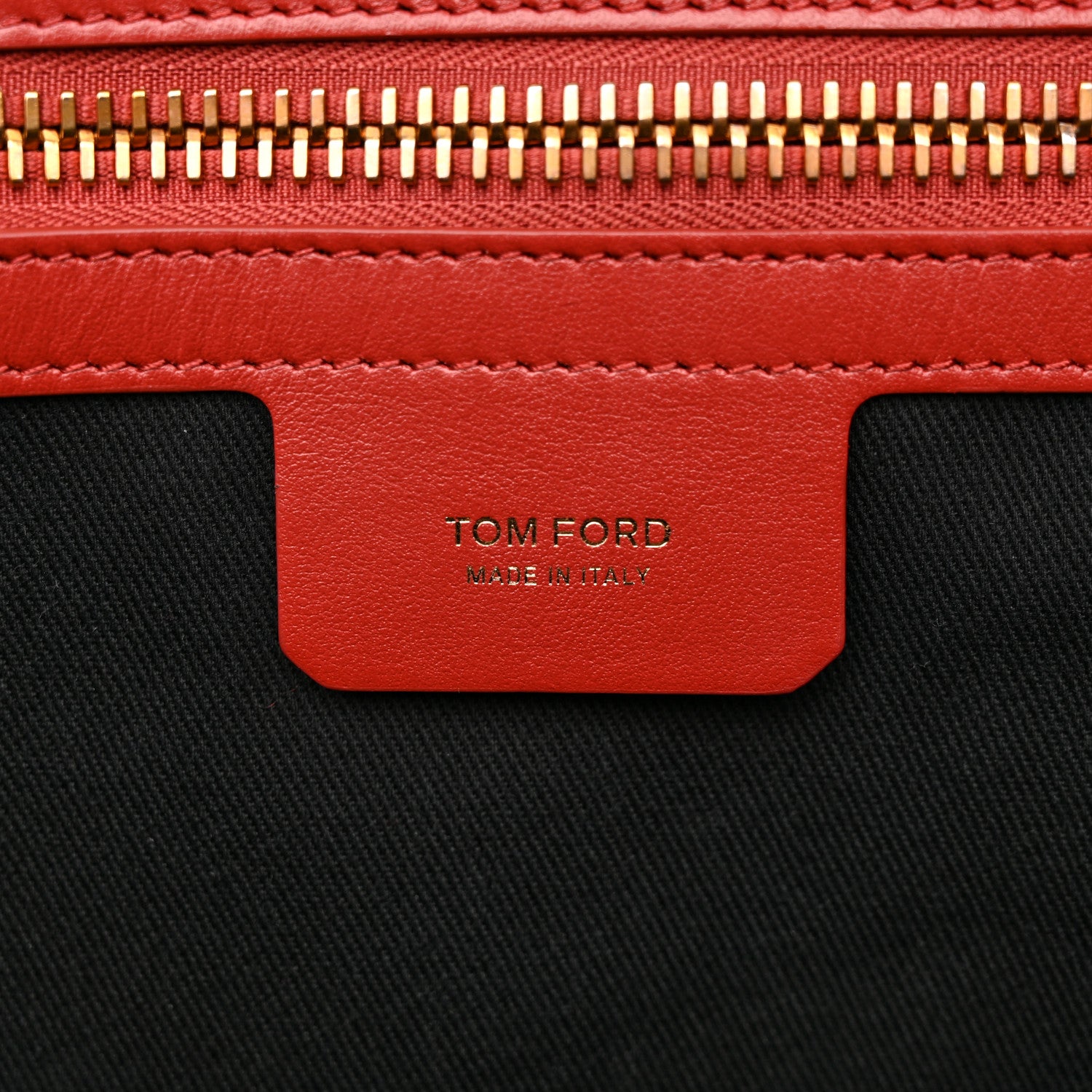 Tom Ford Grained Calfskin Buckley Backpack Red 6 of 18