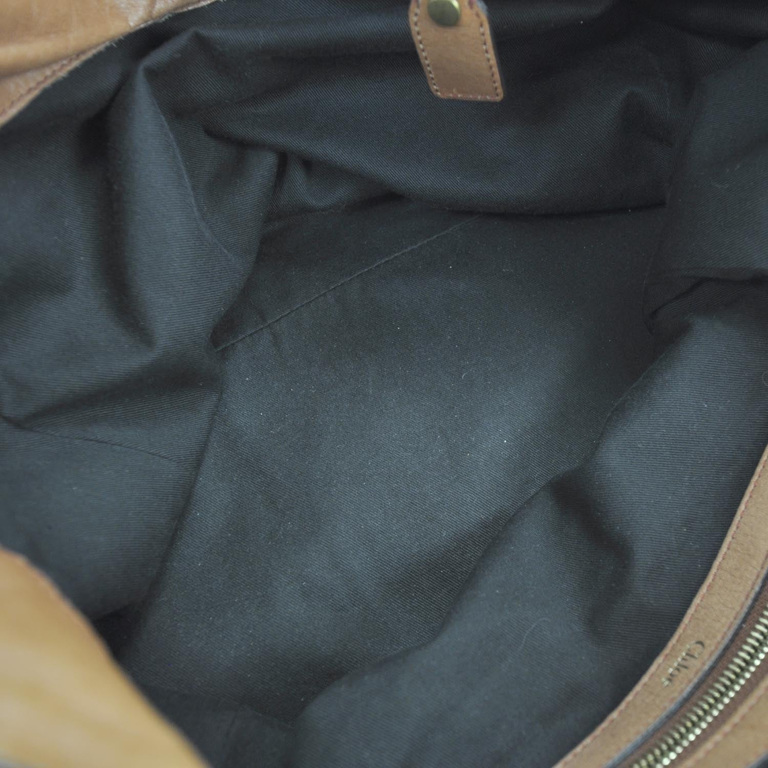 Chloe Buffalo Astoria Shopper Tote Caramel 6 of 9