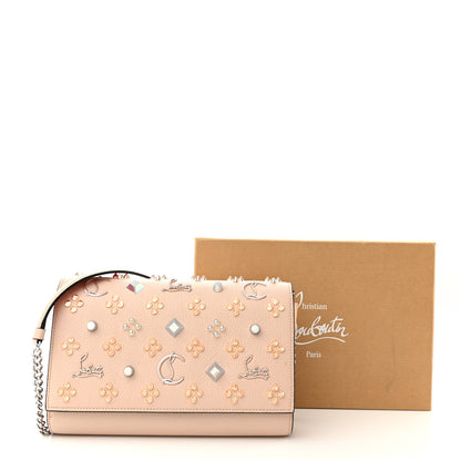 Christian Louboutin Calfskin Spikes Loubinthesky Paloma Clutch Ballerina 12 of 12