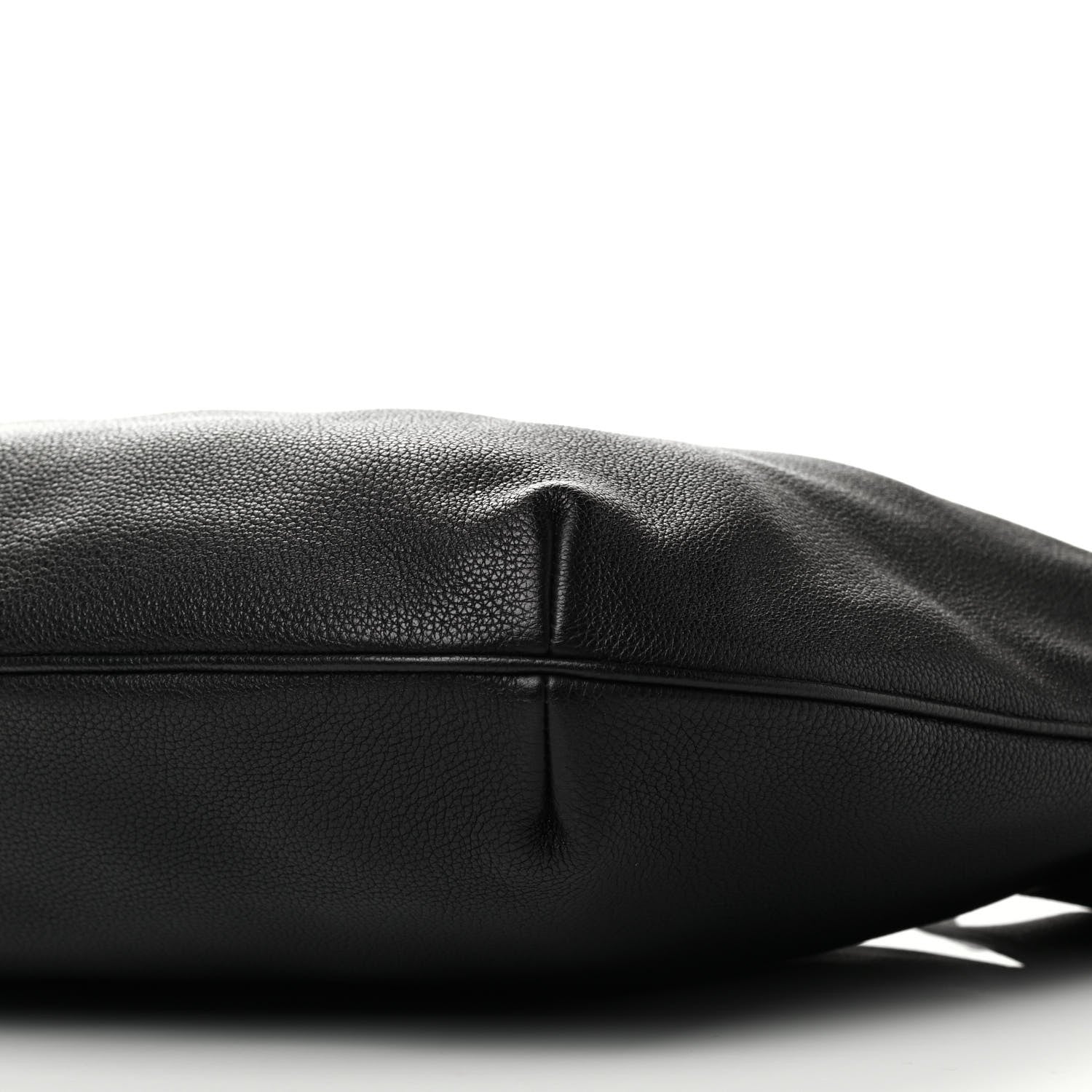 Gucci Grained Calfskin Logo Half Moon Hobo Black 11 of 11