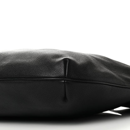 Gucci Grained Calfskin Logo Half Moon Hobo Black 11 of 11