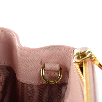 Prada Saffiano Small Galleria Double Zip Tote Orchidea 7 of 12