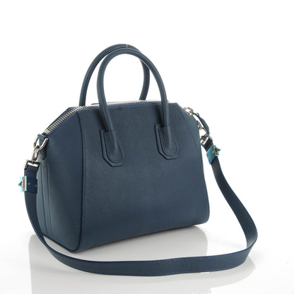 Givenchy Sugar Goatskin Small Antigona Mineral Blue 3 of 7