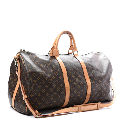 Louis Vuitton Monogram Keepall Bandouliere 55 2 of 15