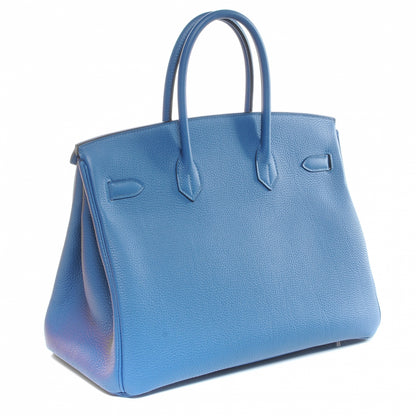 Hermes Togo Birkin 35 Bleu de Galice 3 of 10