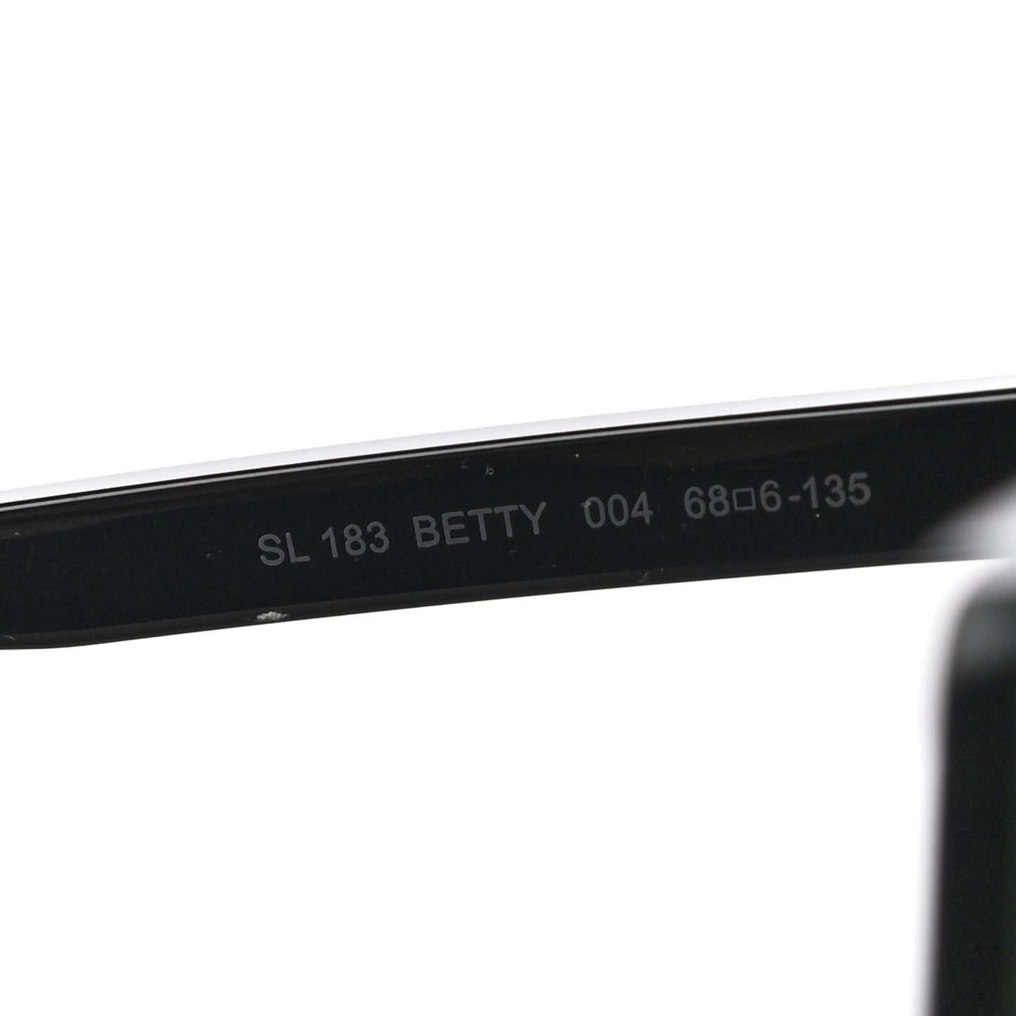 Acetate Betty Sunglasses SL183 Black