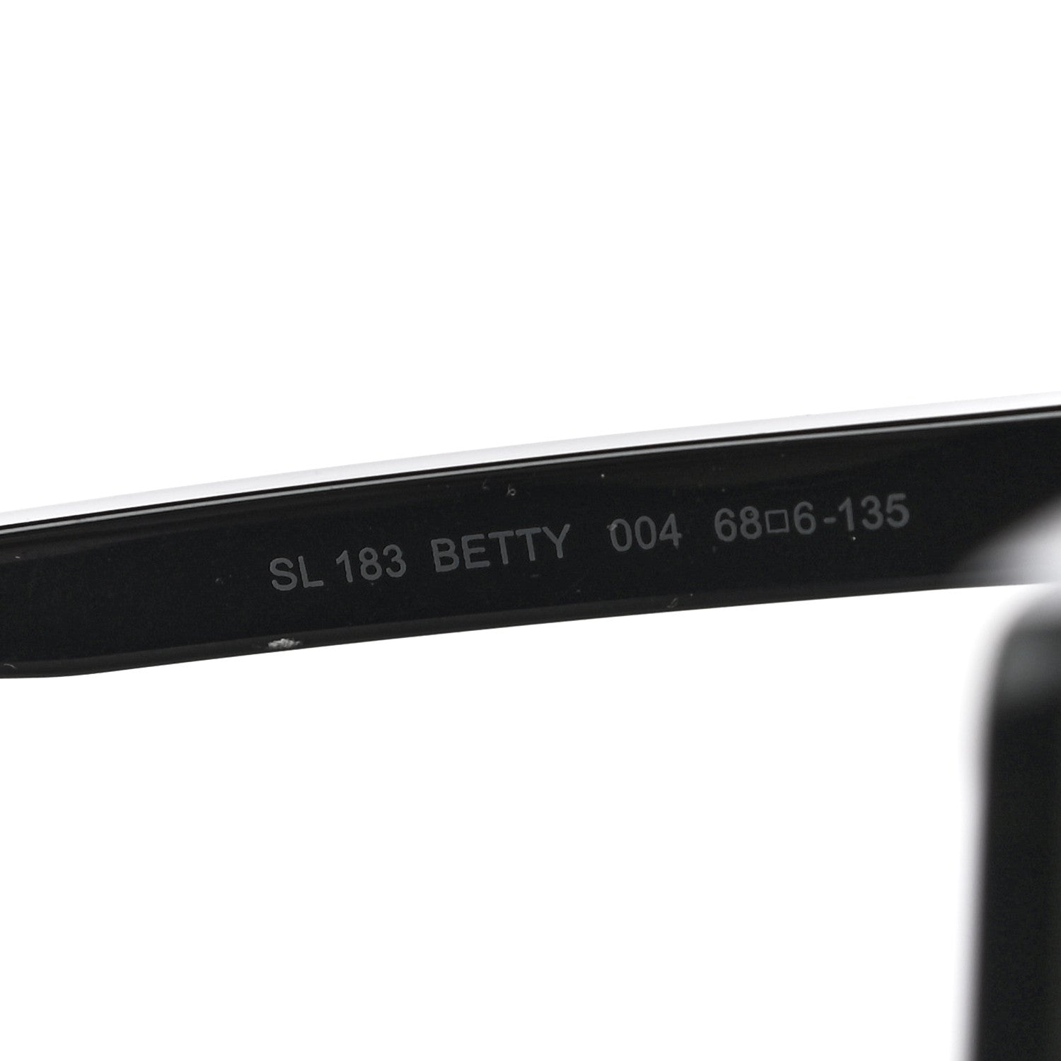 Saint Laurent Acetate Betty Sunglasses SL183 Black 7 of 8