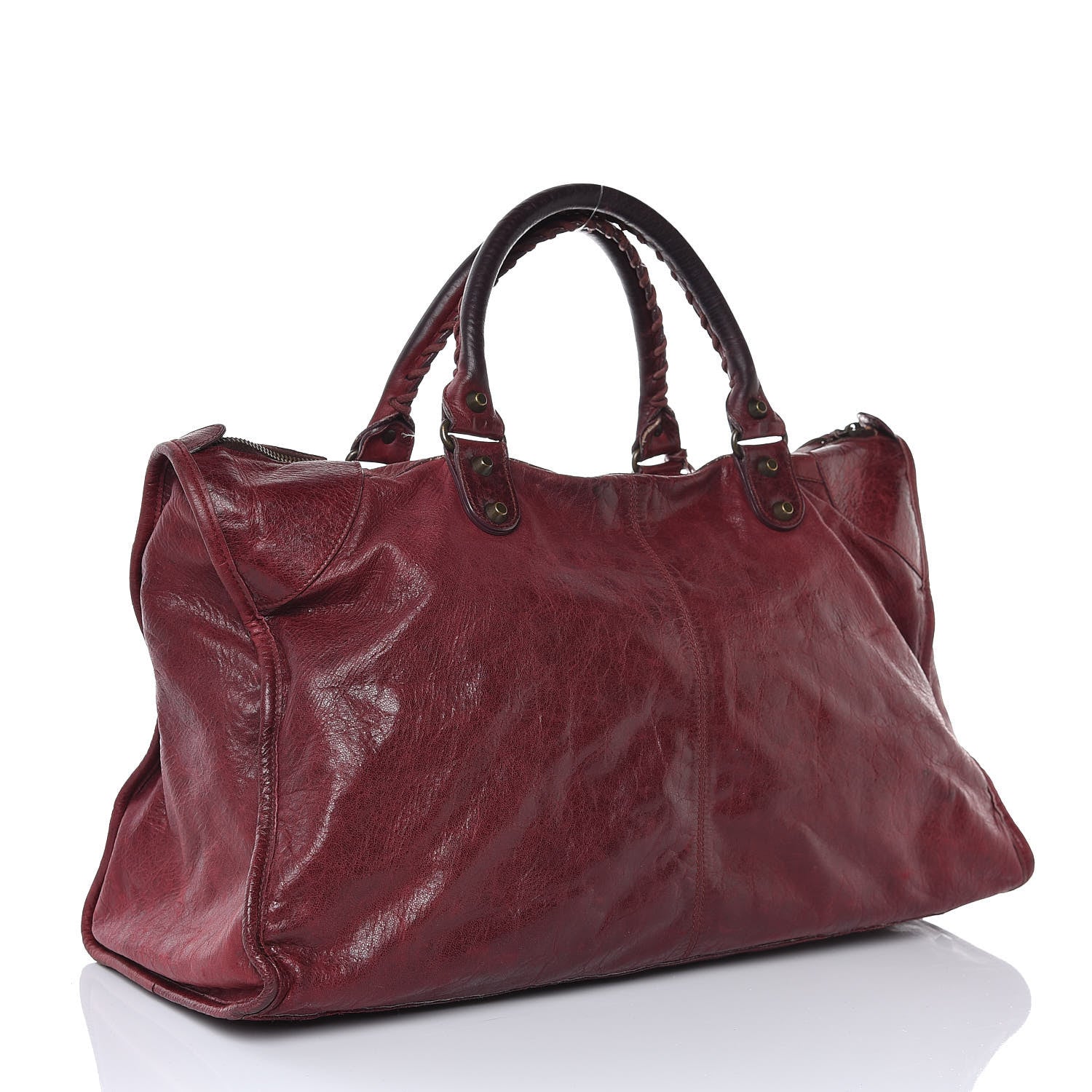 Balenciaga Chevre Classic Hardware Work Rouge Vif 3 of 19