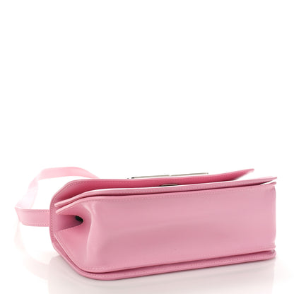 Balenciaga Calfskin Stripe Embossed Small Gossip Bag Candy Pink 4 of 8