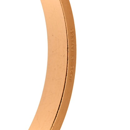 Hermes Lizard Kelly Lock Cadena Bracelet Black 5 of 6