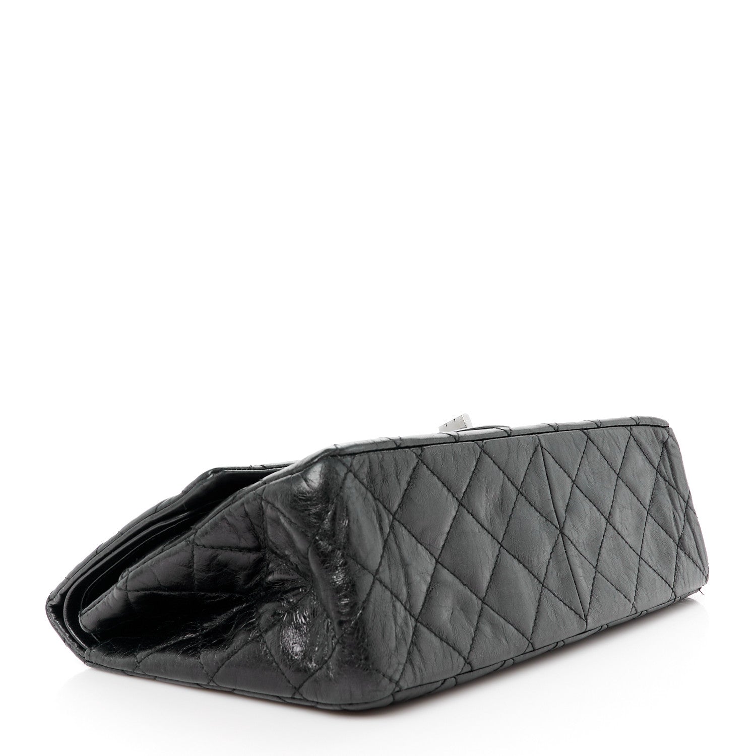 Chanel Aged Calfskin Quilted 2.55 Reissue 227 Flap Black 4 of 12