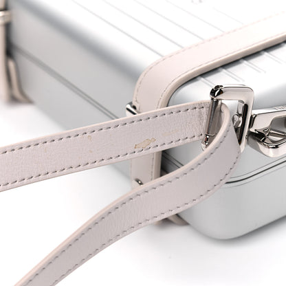 Christian Dior X RIMOWA Aluminum Personal Clutch On Strap Silver 12 of 13