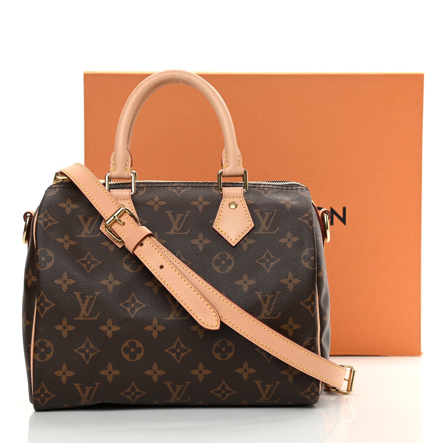 Louis Vuitton Monogram Speedy Bandouliere 25 12 of 12