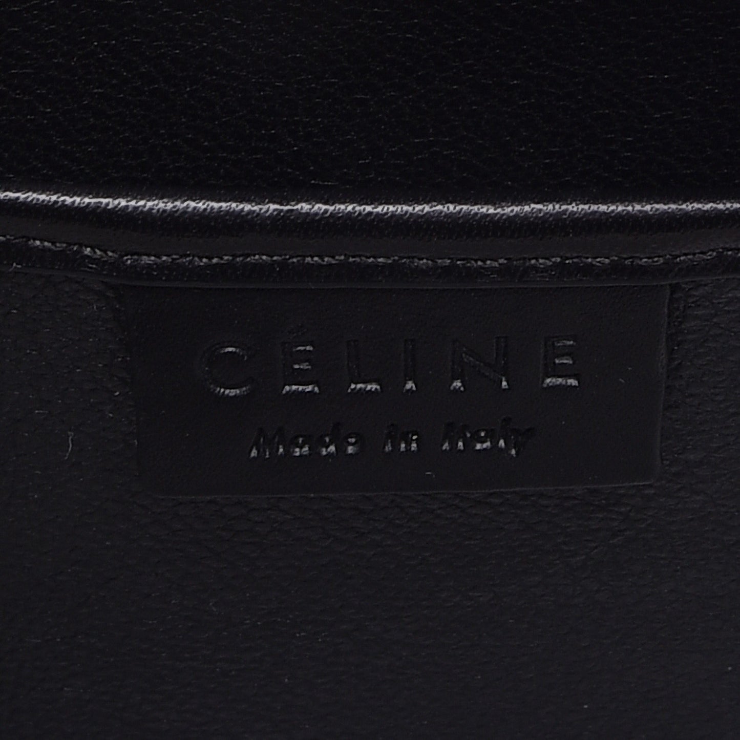 Smooth Calfskin Tweed Micro Luggage Black