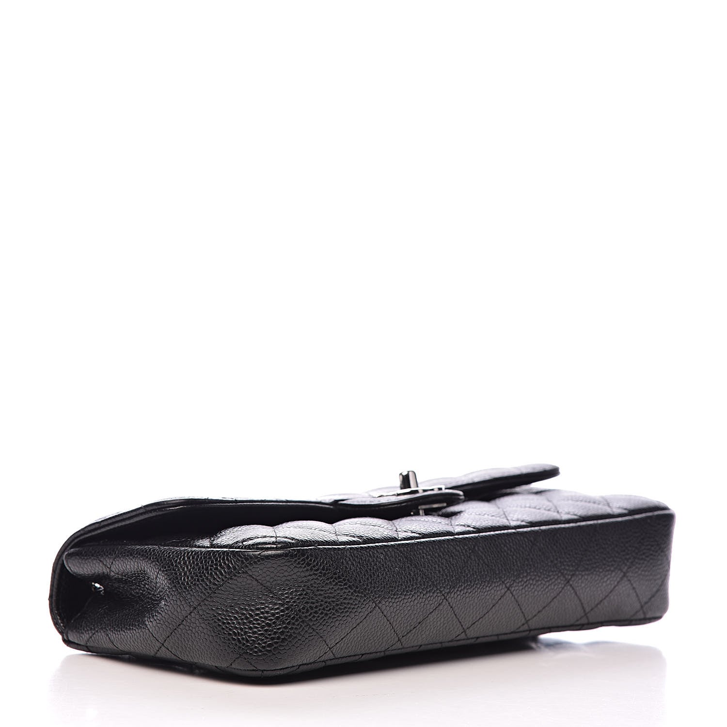 Chanel Caviar Quilted East West Flap Black 4 of 11