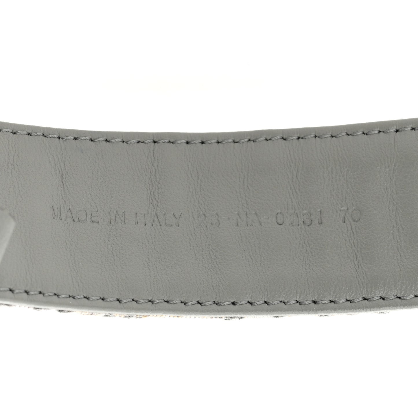 Oblique 30 Montaigne 35mm Belt 70 28 Gris