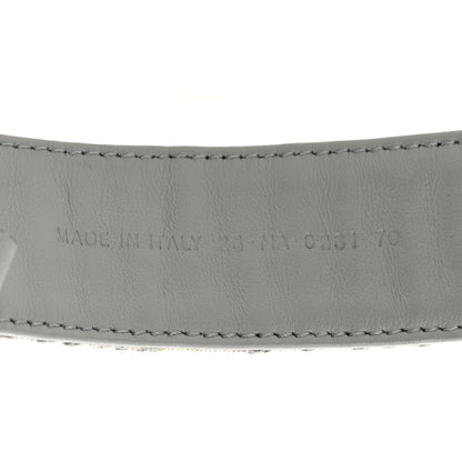 Christian Dior Oblique 30 Montaigne 35mm Belt 70 28 Gris 6 of 6