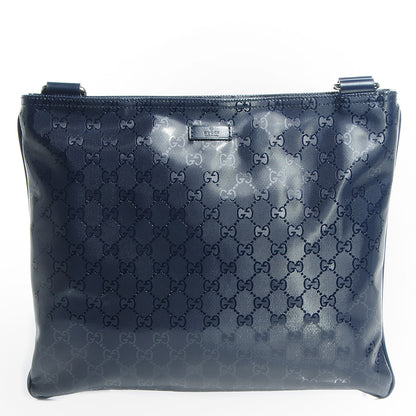 Gucci Imprime Monogram Flat Messenger Bag Navy 1 of 8