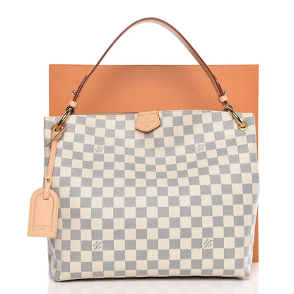 Louis Vuitton Damier Azur Graceful PM Beige 10 of 10