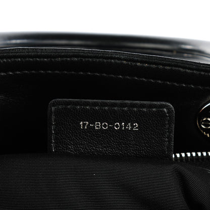 Christian Dior Lambskin Cannage Granville Polochon Black 7 of 8